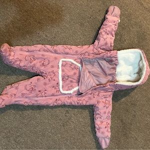 Infant snowsuit